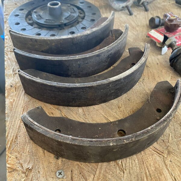 Vintage VW Dual Carb Intake manifolds, clutch, brake pads, cv boots, parts lot - Image 8