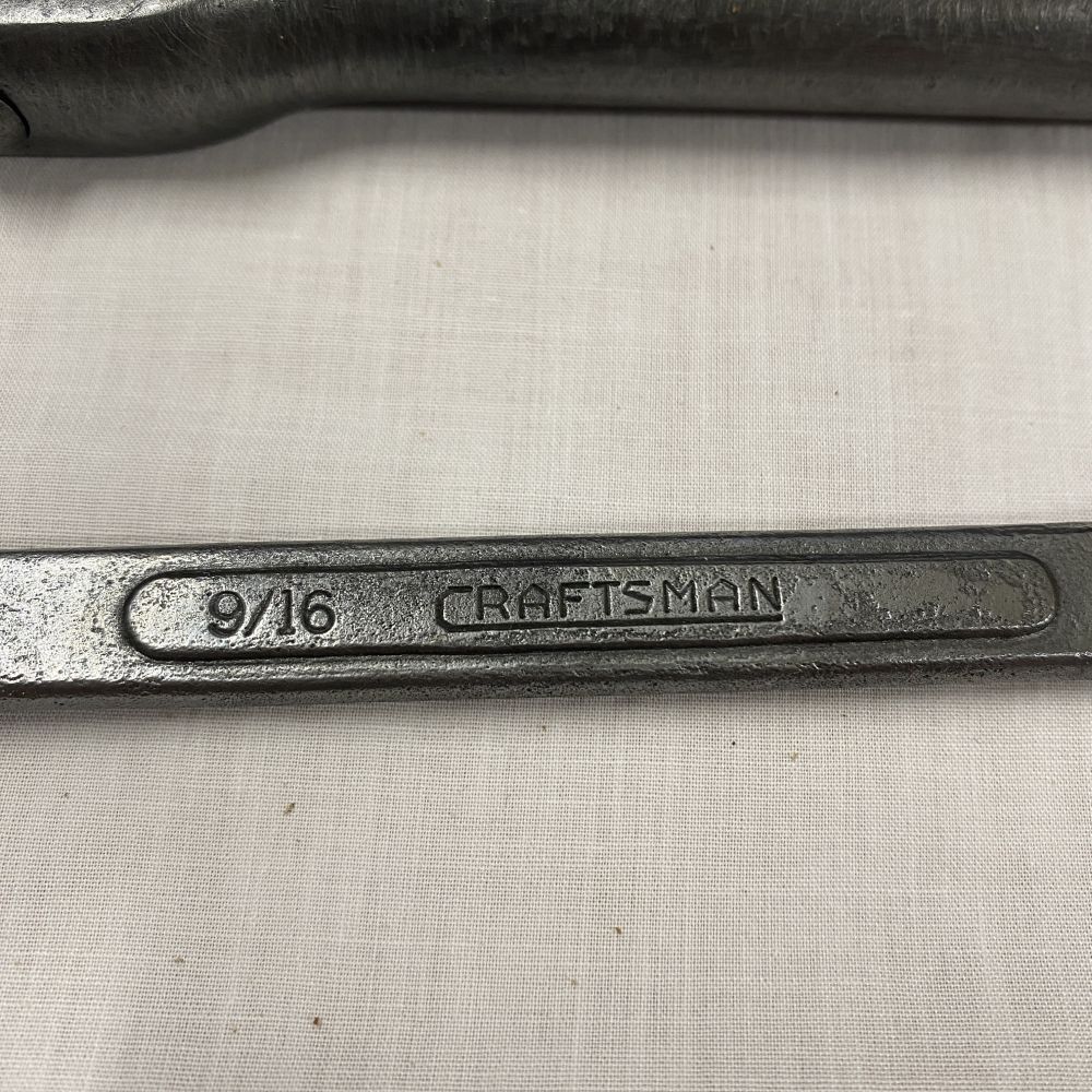 Vintage Craftsman “Circle H” 1/2 Drive Socket Set, breaker bar, t bar, swivel - Image 8