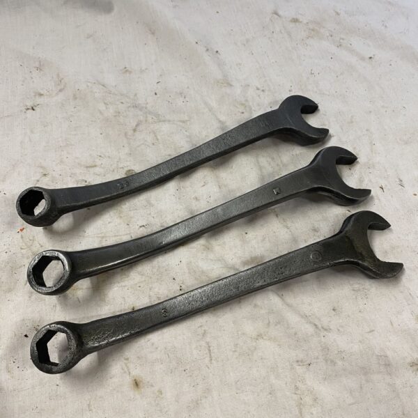 3 x Vintage Wrenches - Flathead Ford Spark Plug Cylinder Head - Image 2