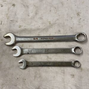 kd wrench lot 3/8, 1/2, 5/8