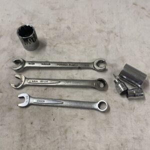 Easco tool lot wrenches and sockets