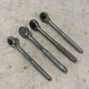 4 piece ratchet lot all 3/8 drive