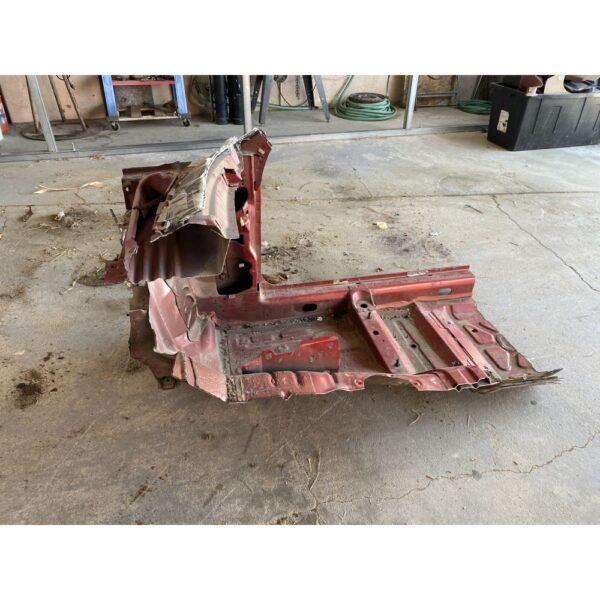 1997 Mustang Convertible Front Passenger Side Floorboard, A pillar, Rocker Panel - Image 4