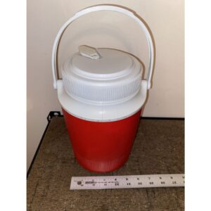 Insulated water jug drink cooler Red Gott