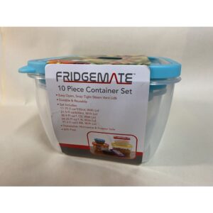 Fridgemate Reusable Container set, Steam Vent Lids