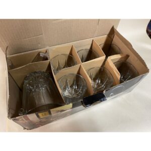 CG Society Karat Whiskey Set, 6 Dof Glasses, Ice Bucket