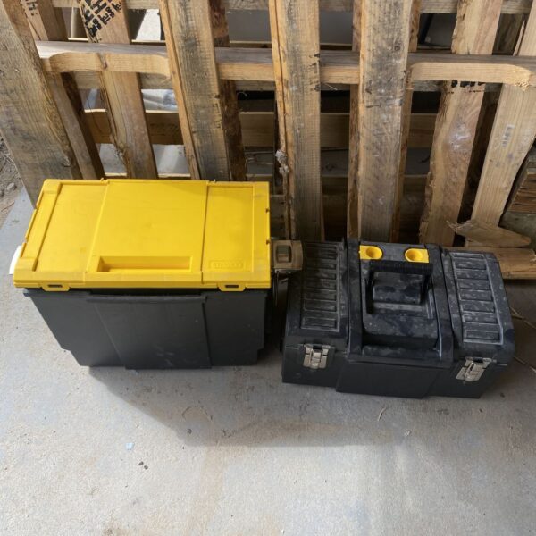 Stanley 3-in-1 rolling tool box organizer portable workshop cart storage bin - Image 5