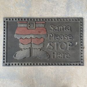 Santa Christmas Doormat
