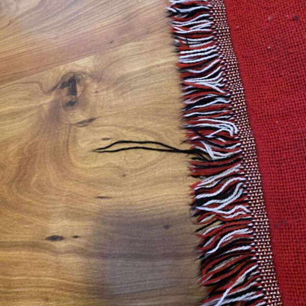 US Marine Corps Woven Fringed Afghan Tapestry Throw Blanket - Image 5