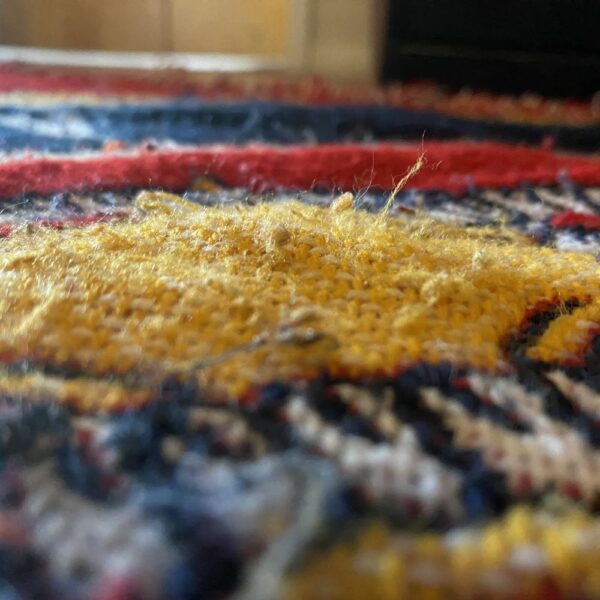 US Marine Corps Woven Fringed Afghan Tapestry Throw Blanket - Image 3