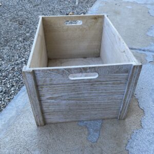 wood crate solid