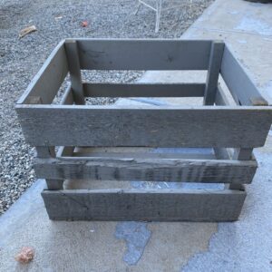 Wood crate slat / yard art
