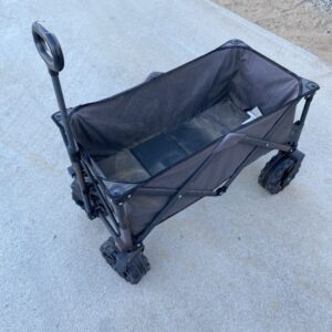 Oniva folding utility wagon with big wheels